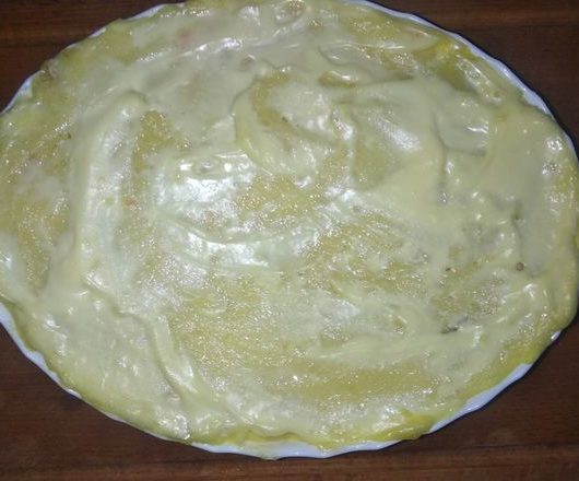 Пошаговый рецепт сочной картофельной запеканки с куриным фаршем с фото за 70.0 мин