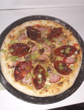 Пицца домашняя на нежном тесте – пошаговый рецепт