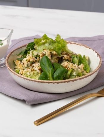 Салат из филе индейки с салатом-латуком – пошаговый рецепт