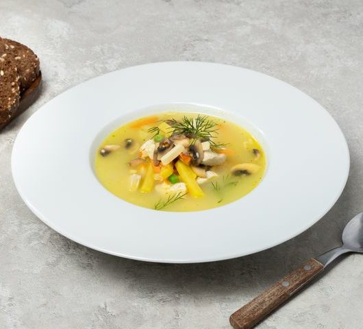 Суп из филе индейки на грибном бульоне – пошаговый рецепт