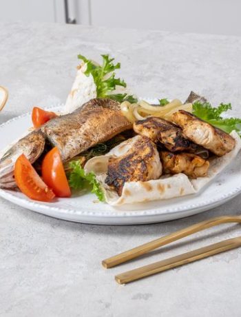 Шашлык из филе индейки и сибаса – пошаговый рецепт