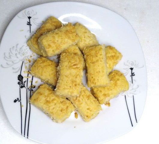 Ароматное печенье с кокосовой стружкой – пошаговый рецепт