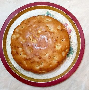 Наливной пирог с нектаринами – пошаговый рецепт