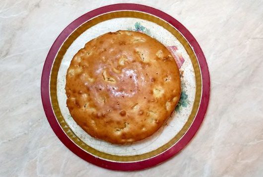 Наливной пирог с нектаринами – пошаговый рецепт