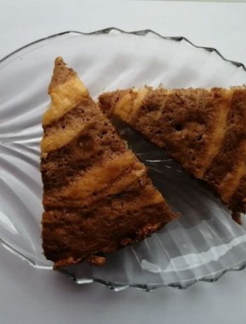 Нежный пирог «Зебра» в мультиварке – пошаговый рецепт