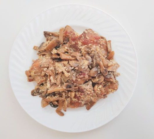 Домашний кролик с грибами в сливочном соусе – пошаговый рецепт