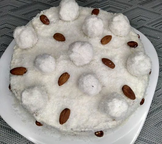 Полезный кето-торт со сливками и маскарпоне – пошаговый рецепт