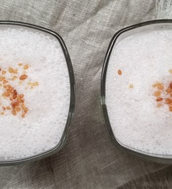 Молочный коктейль с гранатом и мороженым – пошаговый рецепт