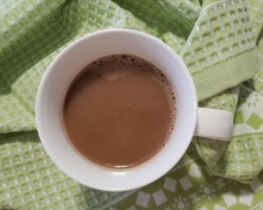 Вкусное какао на кокосовом молоке
