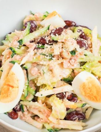 Салат с тунцом и фасолью – пошаговый рецепт
