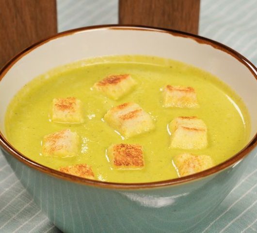 Сливочный суп из брокколи – пошаговый рецепт