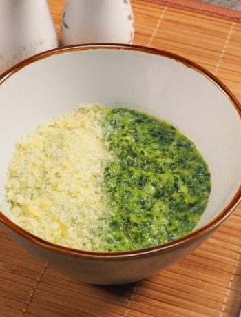 Шпинат в сливочном соусе с пармезаном для гарнира – пошаговый рецепт