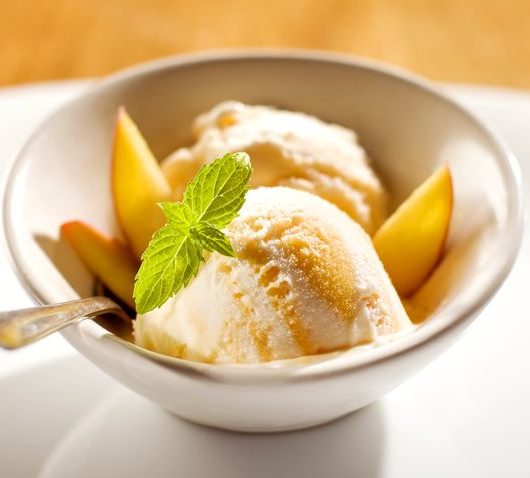 Мороженое из персика – пошаговый рецепт