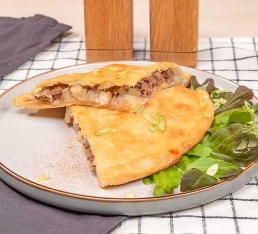 Бездрожжевой пирог с мясом и картошкой – пошаговый рецепт