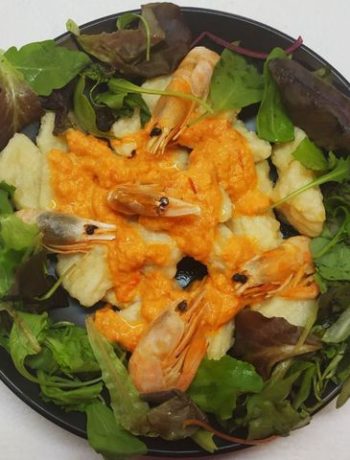 Пикантные ньокки с креветками – пошаговый рецепт
