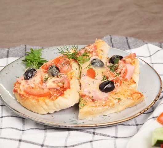 Пицца в микроволновой печи – пошаговый рецепт