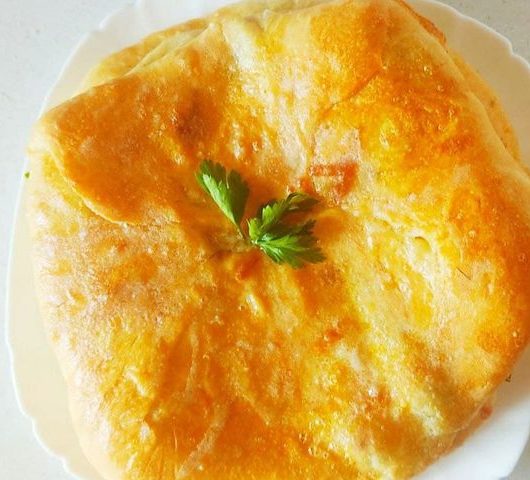 Аппетитный осетинский пирог с сыром сулугуни – пошаговый рецепт