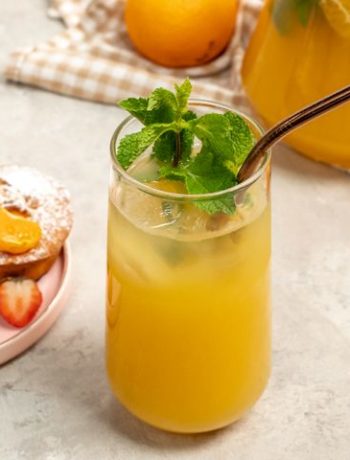 Мандариновый лимонад – пошаговый рецепт