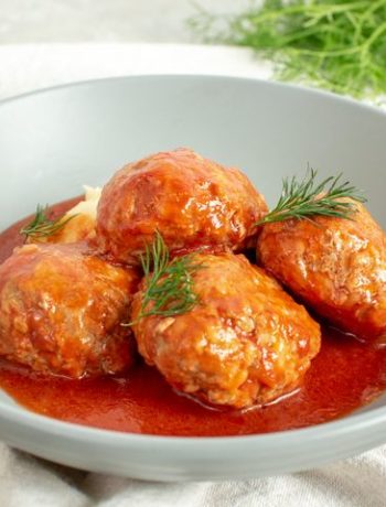 Ежики с томатной пастой – пошаговый рецепт