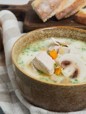 Суп из индейки с грибами – пошаговый рецепт