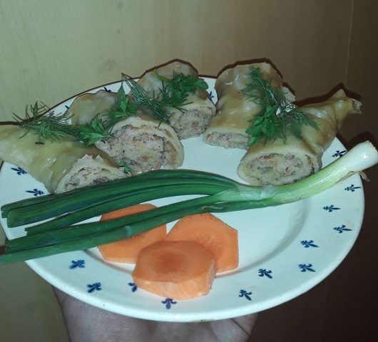 Нежные мясные рулетики