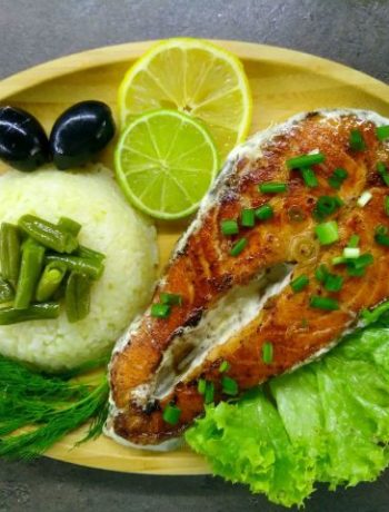 Румяный лосось на сковороде – пошаговый рецепт