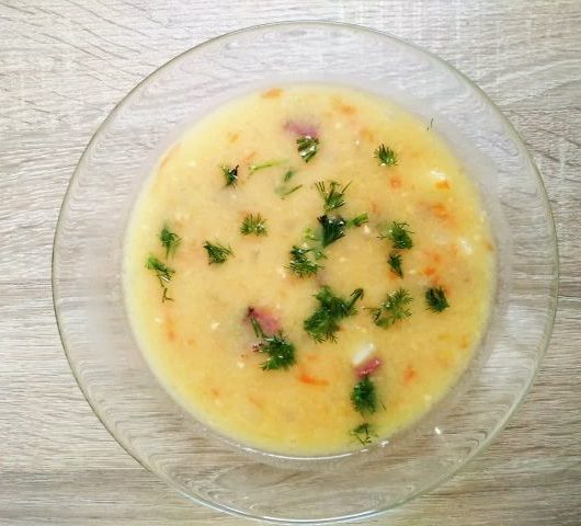 Полезный гороховый суп – пошаговый рецепт