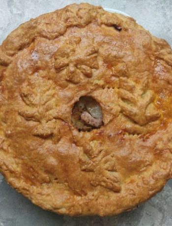 Питательный пирог с картошкой – пошаговый рецепт