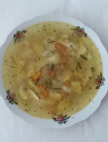 Диетический суп из камбалы – пошаговый рецепт