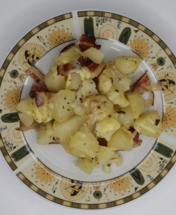 Оригинальный картофель с цветной капустой – пошаговый рецепт