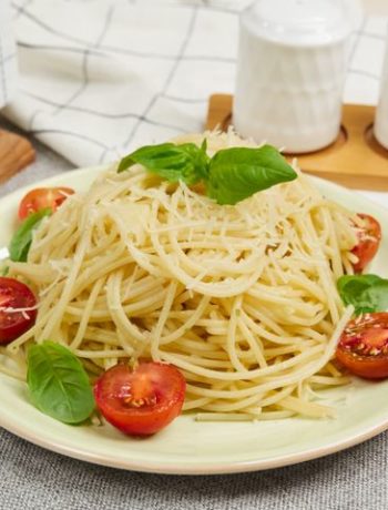 Спагетти с помидорами черри в мультиварке – пошаговый рецепт