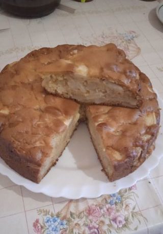 Бабушкин яблочный пирог – пошаговый рецепт