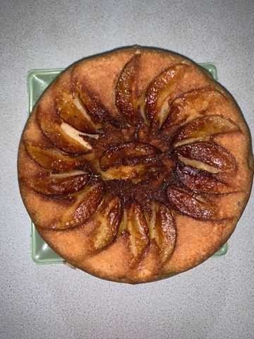 Пирог «Перевернутая шарлотка» – пошаговый рецепт