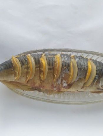 Запеченная рыба с луком и фольгой – пошаговый рецепт