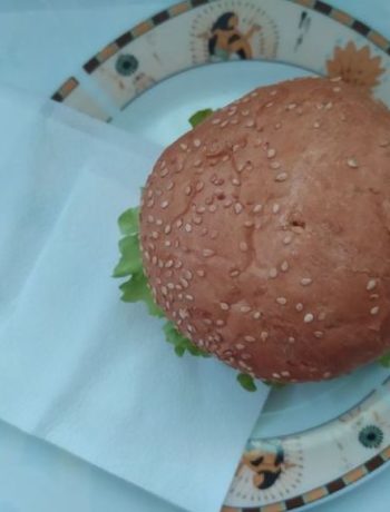 Сытный чизбургер с телятиной – пошаговый рецепт