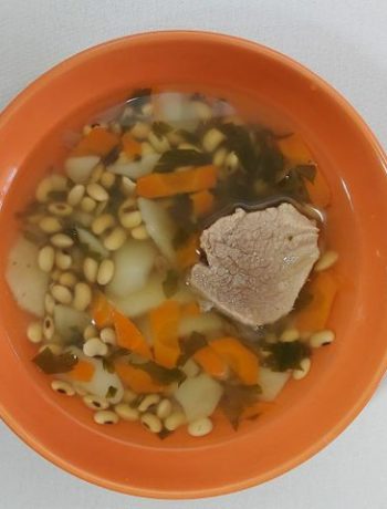 Здоровый соевый суп с телятиной – пошаговый рецепт