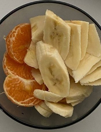 Лакомый десерт из банана