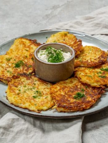 Картофельные драники с сыром – пошаговый рецепт