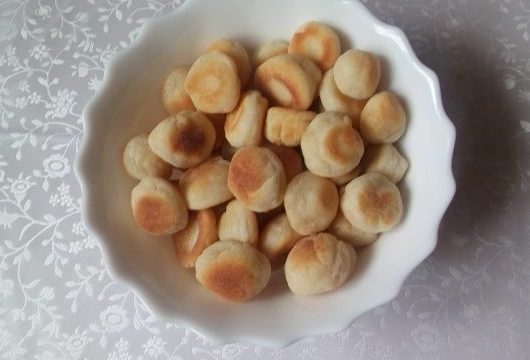 Печенье со сгущенкой на сковороде – пошаговый рецепт