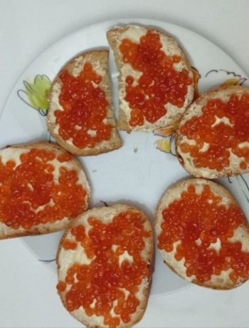 Быстрый бутерброд «Закуска для рюмки» – пошаговый рецепт