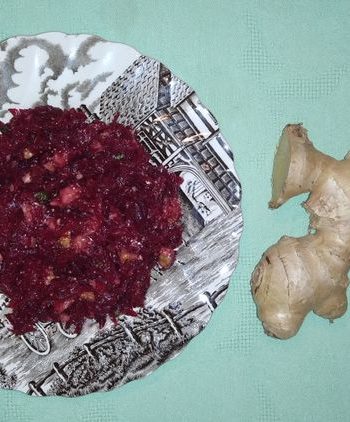 Салат со свеклой и имбирем – пошаговый рецепт
