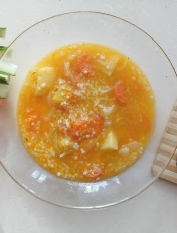 Суп «Тыквенный кускус» – пошаговый рецепт
