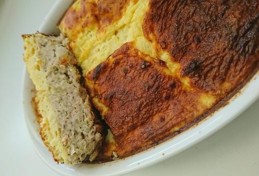 Мясная запеканка под яичной шубкой – пошаговый рецепт