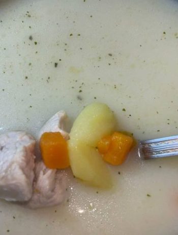Ароматный сырный суп с куриной грудкой – пошаговый рецепт