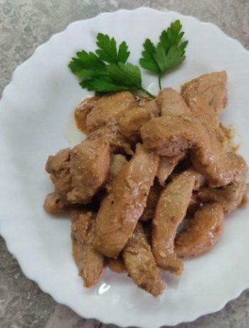Сытное куриное филе в соевом соусе с чесноком – пошаговый рецепт