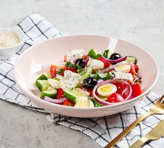 Простой рецепт греческого салата – пошаговый рецепт