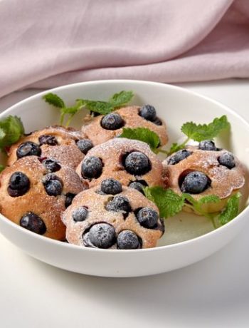 Десерт из голубики с малиной – пошаговый рецепт