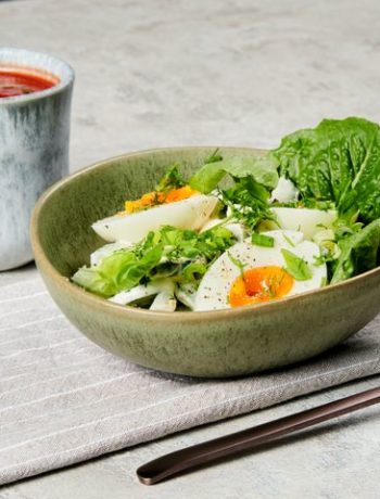 Диетический салат со сметаной – пошаговый рецепт