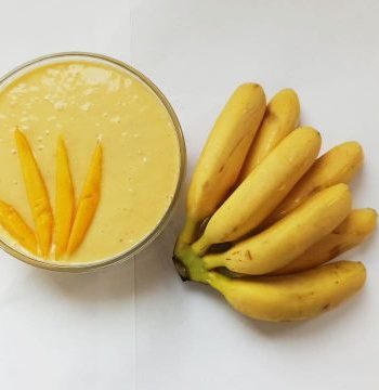 Банан с манго – пошаговый рецепт