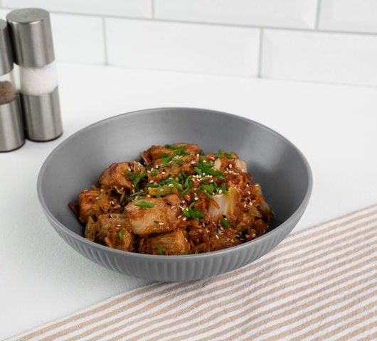 Кимчи с жареной свининой – пошаговый рецепт